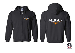 Lafayette Soccer design 3 Zip up Sweatshirt