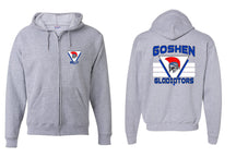 Goshen School Design 2 Zip up Sweatshirt