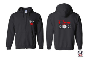 Falcons Cheer Zip up Sweatshirt Design 1