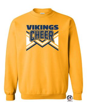 Vikings Cheer Non Hooded Sweatshirt Design 2