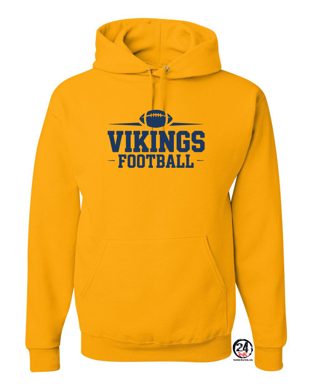 Vikings Football Hooded Sweatshirt Design 7