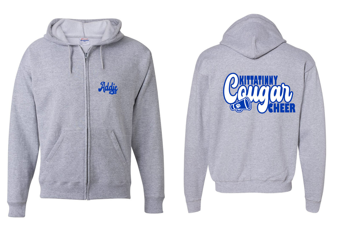 KHS Cheer design 4 Zip up Sweatshirt