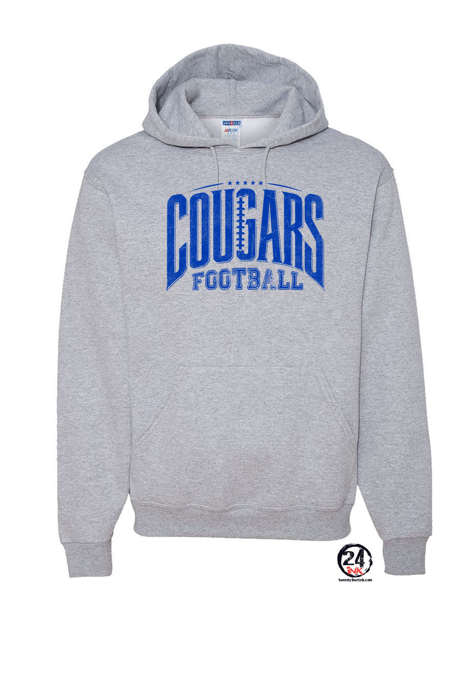 Cougars Football Hooded Sweatshirt Design 1