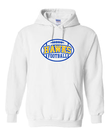 Hawks Football Hooded Sweatshirt Design 1