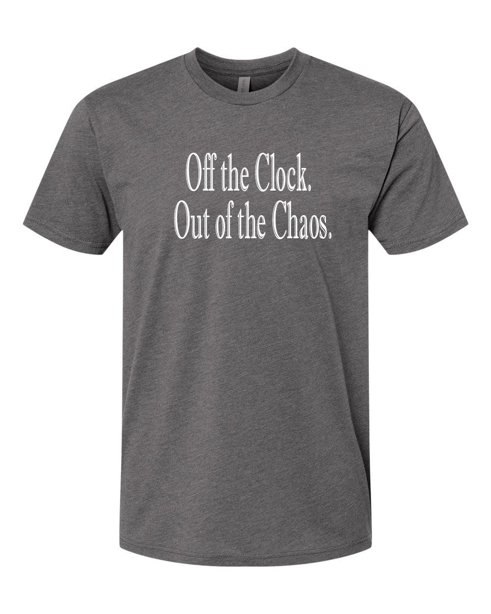 Off the clock T-shirt Design 2