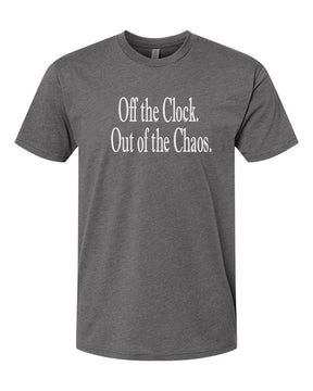 Off the clock T-shirt Design 2