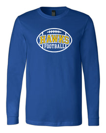 Hawks Football Long Sleeve Shirt Design 1