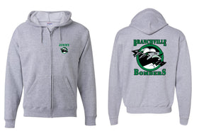 Bombers Wrestling Zip Up Design 1