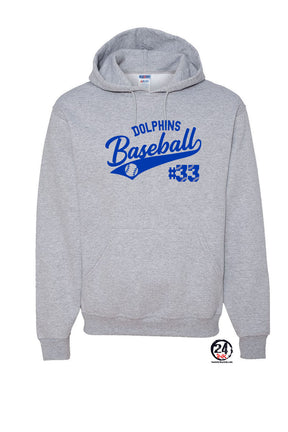 Dolphins Hooded Sweatshirt Design 1