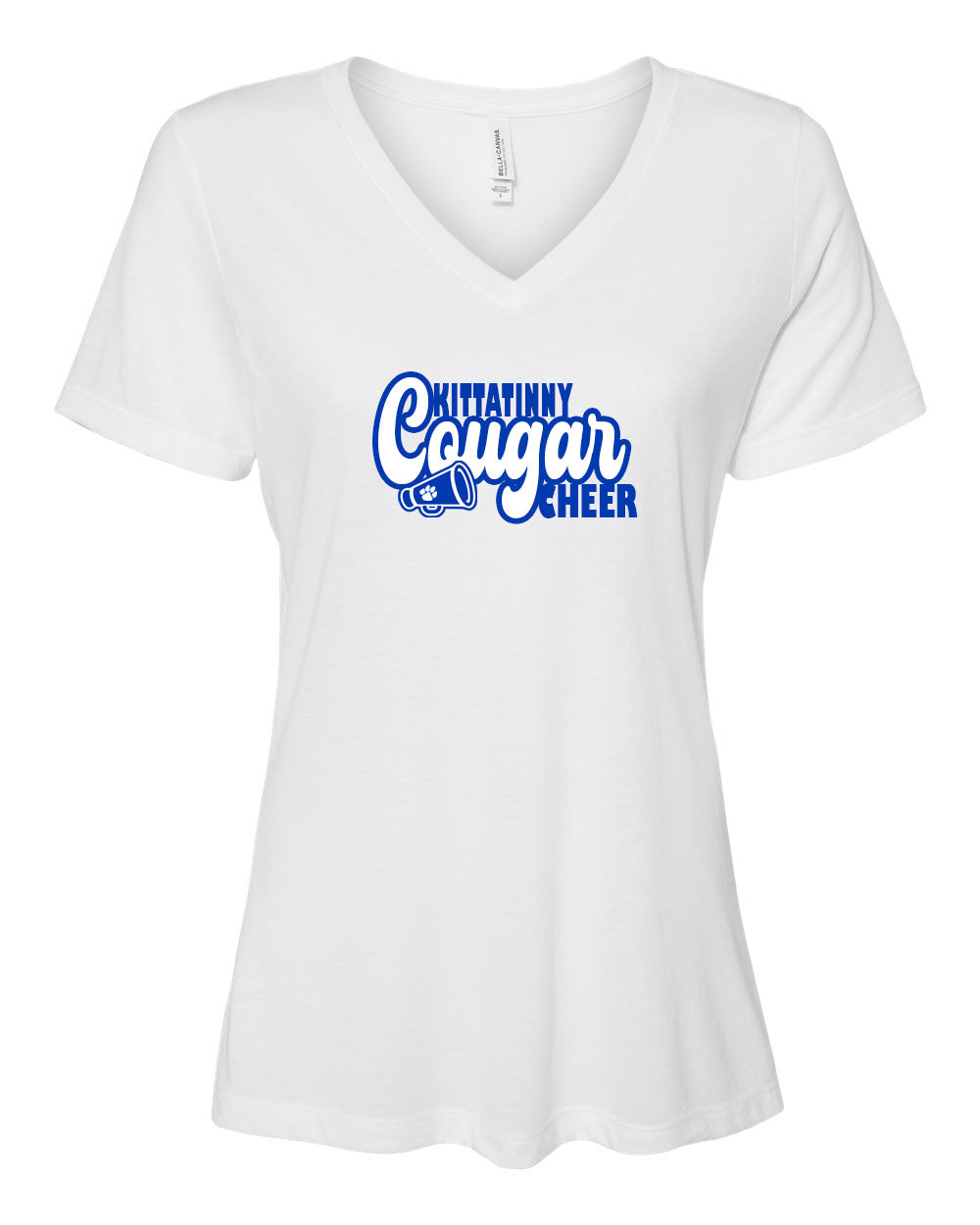 KHS Cheer Design 4 V-neck T-Shirt