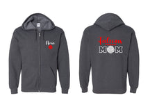 Falcons Cheer Zip up Sweatshirt Design 1