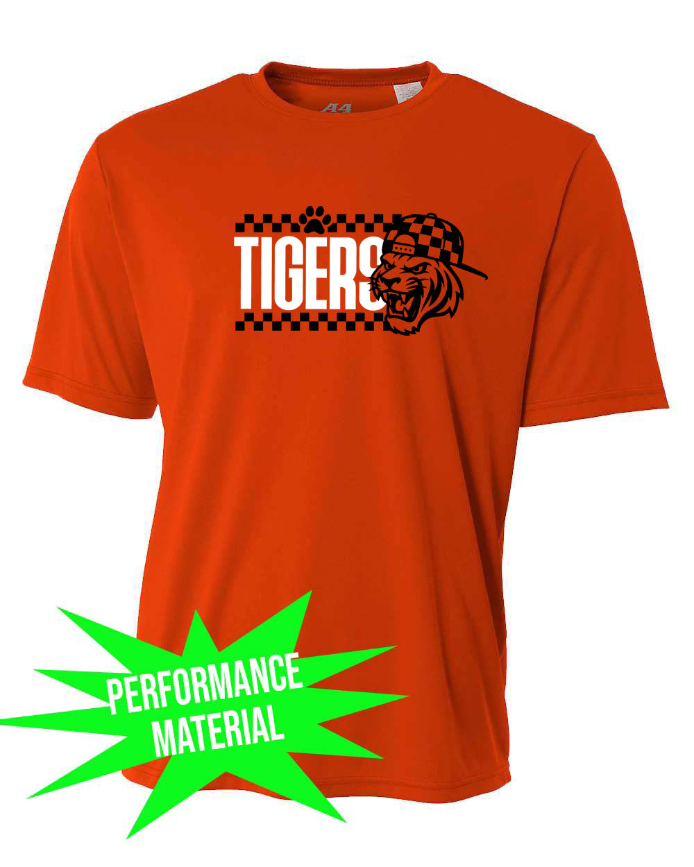 Tigers Performance Material T-Shirt Design 19