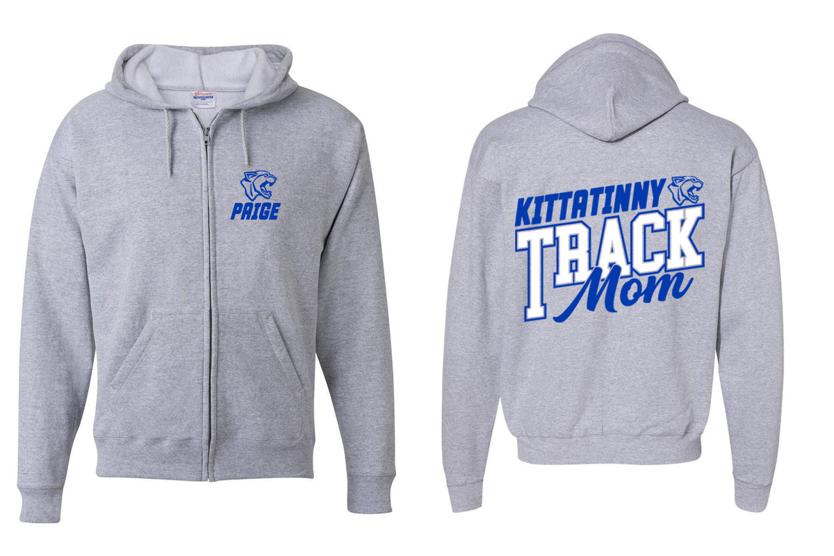 Kittatinny Track design 4 Zip up Sweatshirt