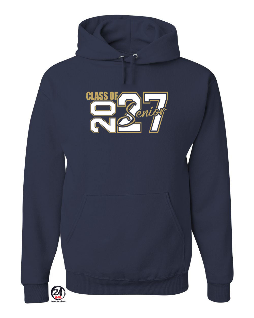 Graduation 2027 Hooded Sweatshirt Design 3