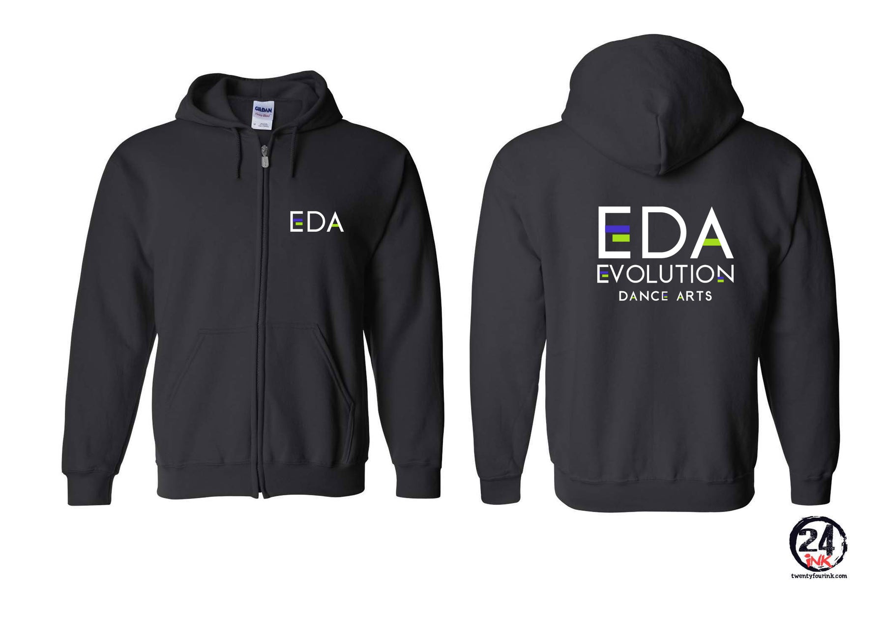 Evolution Dance design 9 Zip up Sweatshirt