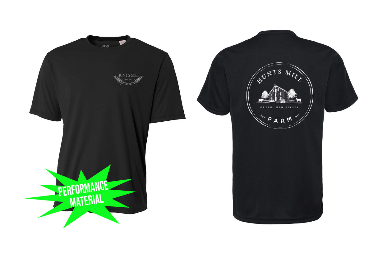 Hunts mill Farm Performance Material T-Shirt