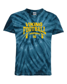 Vikings Football Design 8 Tie Dye t-shirt