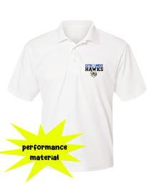 Clifton E. Lawrence Performance Material Polo T-Shirt Design 1