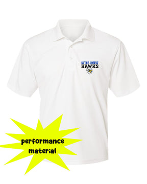 Clifton E. Lawrence Performance Material Polo T-Shirt Design 1
