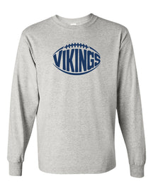 Vikings Football Long Sleeve Shirt Design 1