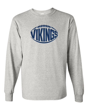 Vikings Football Long Sleeve Shirt Design 1