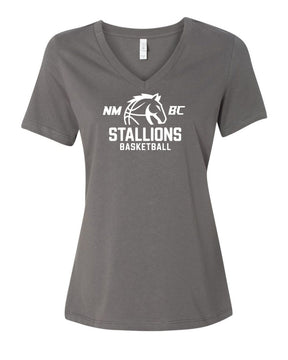 NMB Christian Basketball V-neck T-Shirt Design 1