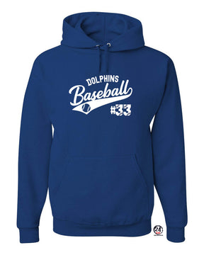 Dolphins Hooded Sweatshirt Design 1