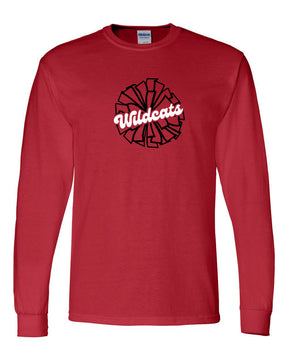 Wildcats Cheer Long Sleeve Shirt Design 1