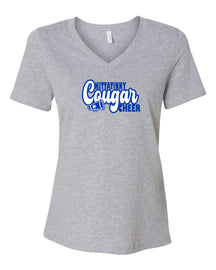 KHS Cheer Design 4 V-neck T-Shirt