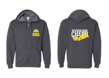 Burlington Edison Cheer design 2 Zip up Sweatshirt