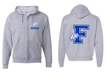 Franklin School design 1 Zip up Sweatshirt