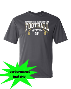 NMB Christian School Football Performance Material Shirt Design 2