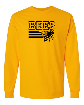 Bees Spiritwear Long Sleeve Shirt Design 1