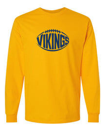 Vikings Football Long Sleeve Shirt Design 1