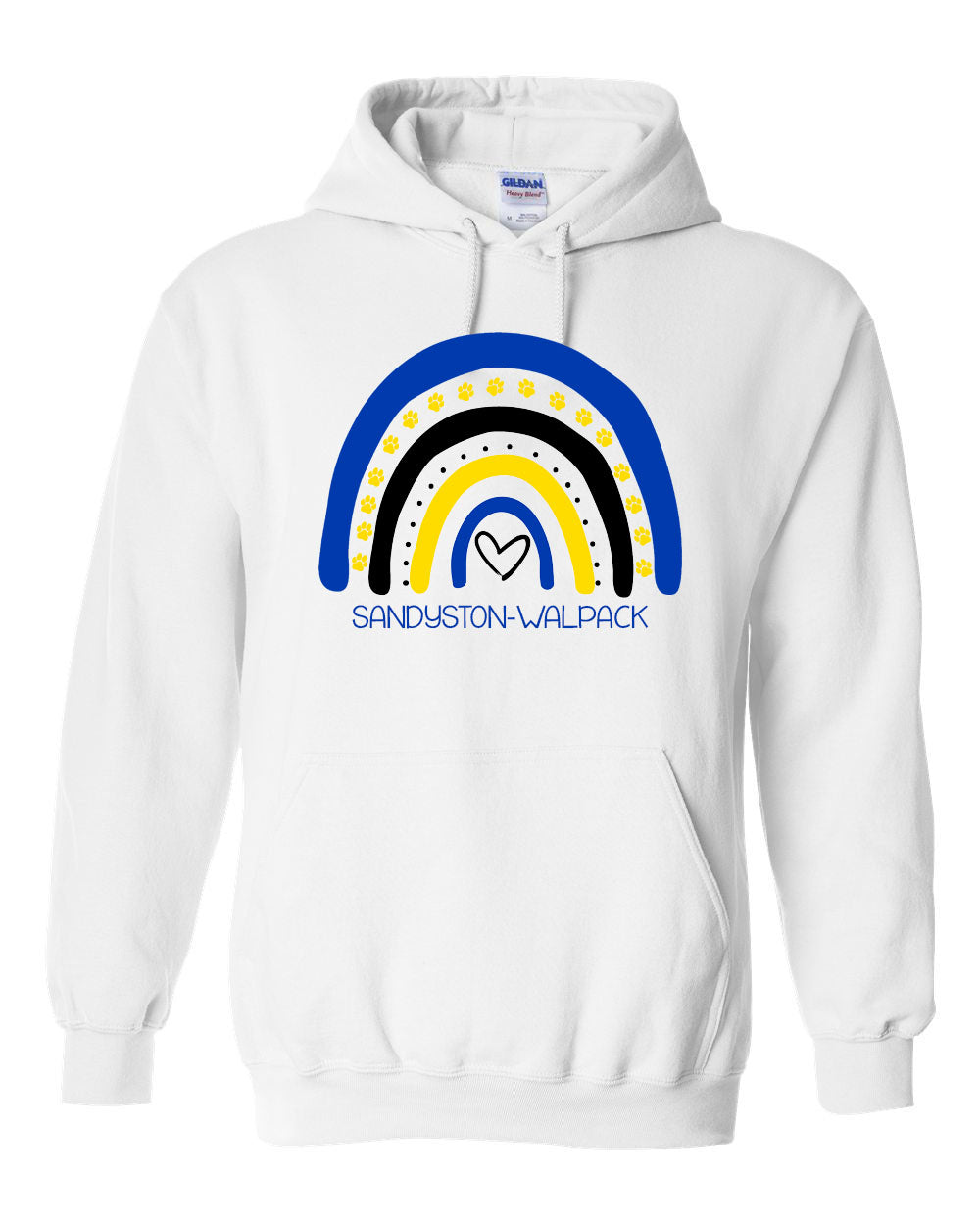 Sandyston Design 13 Hooded Sweatshirt