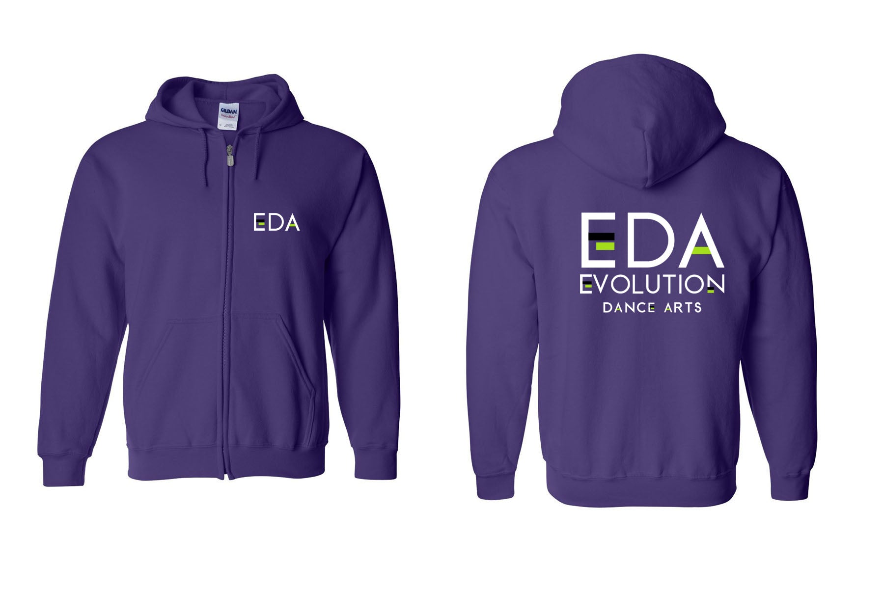 Evolution Dance design 9 Zip up Sweatshirt