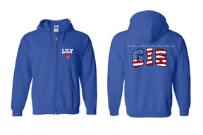 Goshen School Zip up Sweatshirt Design 8