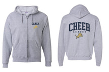 Pope John Cheer Design 3 Zip up Sweatshirt