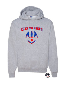 Goshen Football Design 8 Hooded Sweatshirt