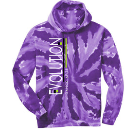 Evolution Dance Tie-Dye Hooded Sweatshirt Design 5