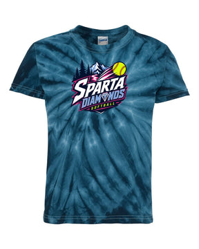 Sparta Diamonds Design 1 Tie Dye t-shirt