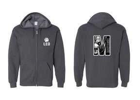 Montague design 9 Zip up Sweatshirt