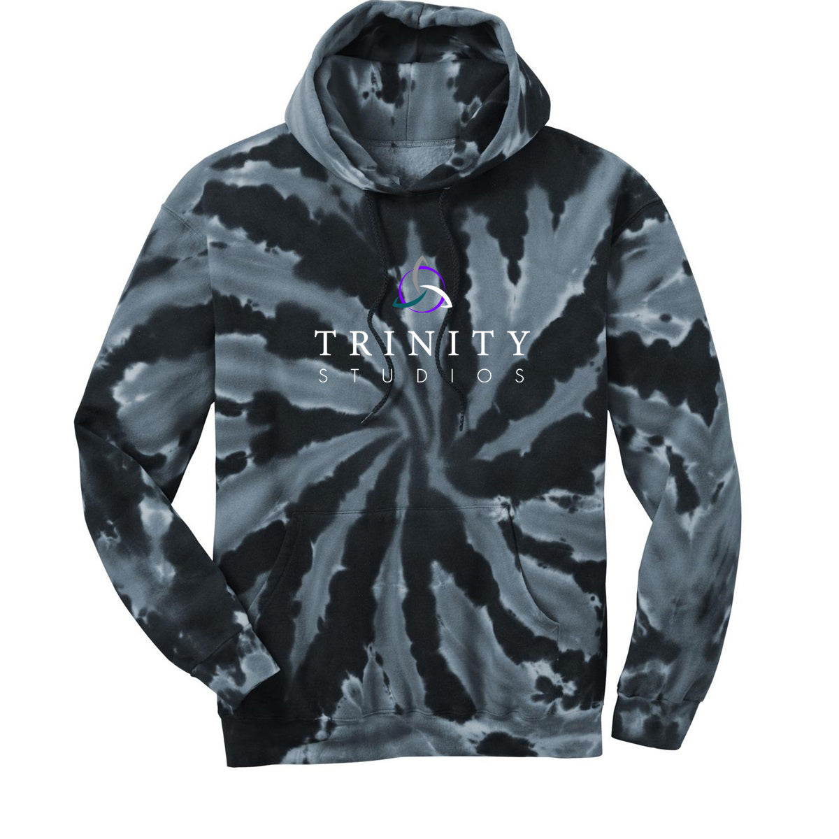 Trinity Tie-Dye Hooded Sweatshirt Design 6