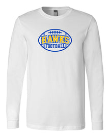 Hawks Football Long Sleeve Shirt Design 1