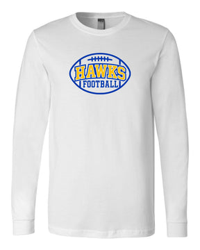 Hawks Football Long Sleeve Shirt Design 1