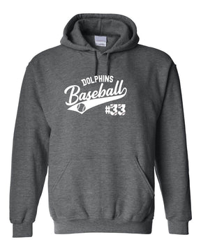 Dolphins Hooded Sweatshirt Design 1