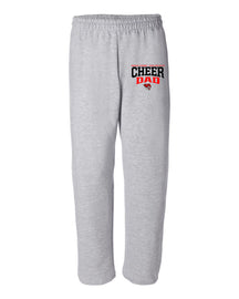 Wildcats Cheer Design 6 Open Bottom Sweatpants