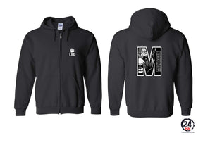 Montague design 9 Zip up Sweatshirt