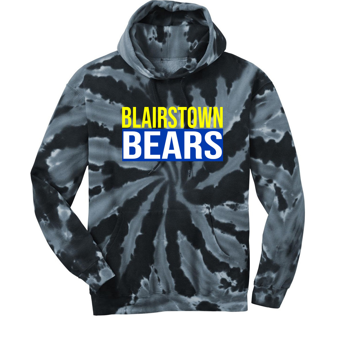 Blairstown Tie-Dye Hooded Sweatshirt Design 12