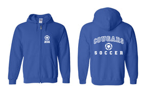 Kittatinny Soccer design 1 Zip up Sweatshirt